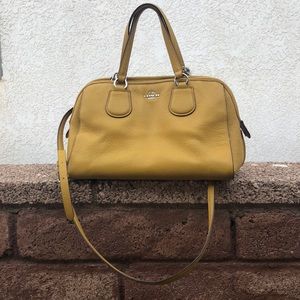 Mustard Yellow Coach Purse
